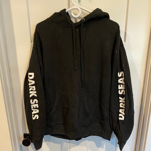 Black dark seas hoodie size L - Picture 2 of 4